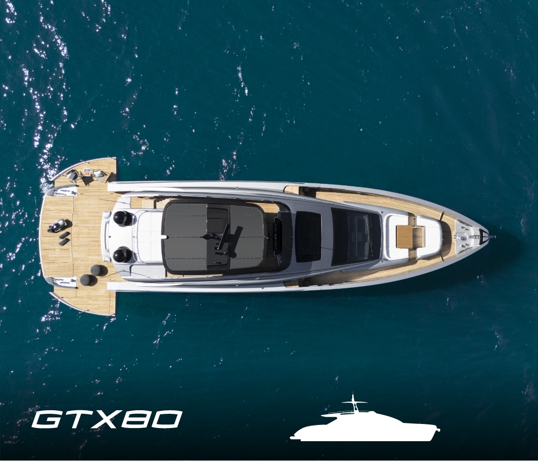 pershing 9x yacht range